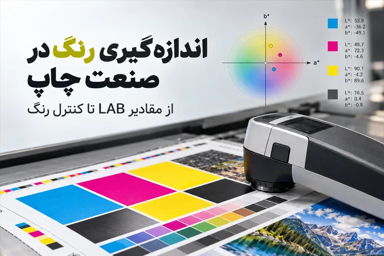 اندازه‌گیری رنگ در صنعت چاپ